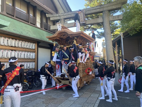 祭りのあと